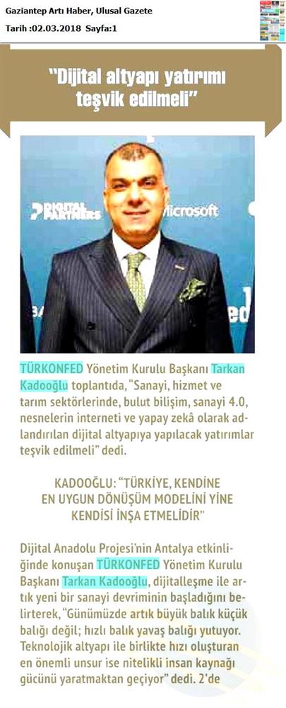 Dijital Anadolu Toplantısı Medya Yansimalari 1 Mart 2018 Antalya - 31