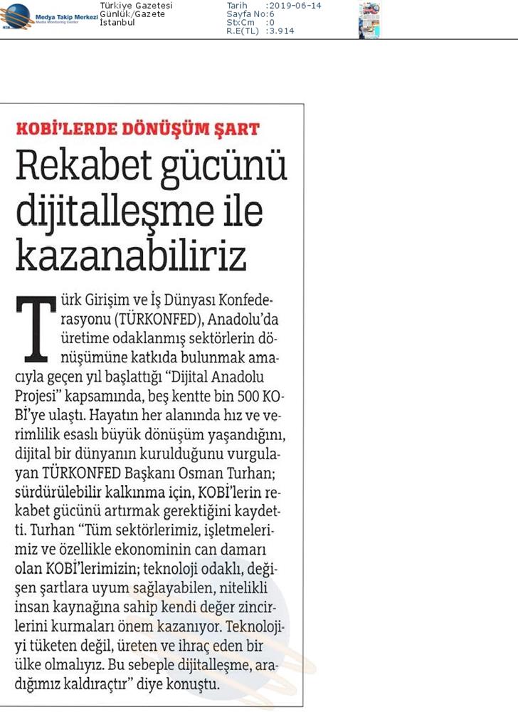 Dijital Anadolu Toplantısı Medya Yansimalari 11 Haziran 2019 Denizli - 12