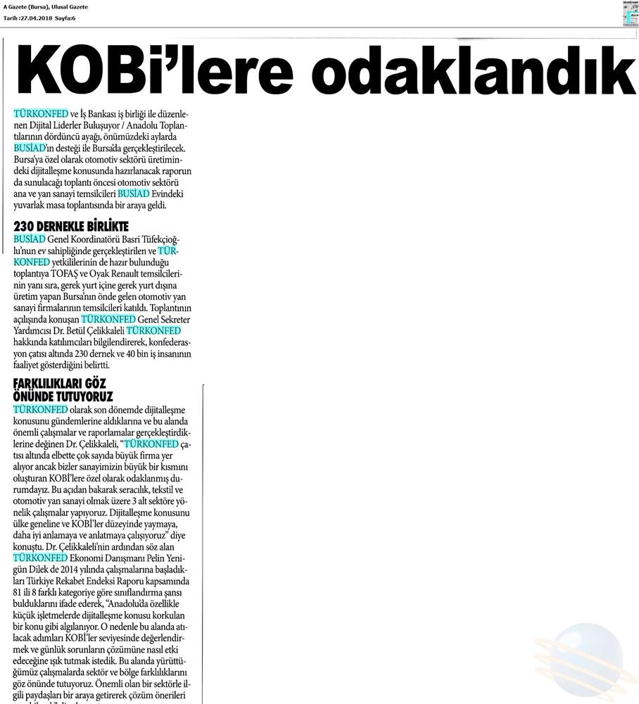 Dijital Anadolu Toplantısı Medya Yansimalari 25 Nisan 2018 Izmir - 22