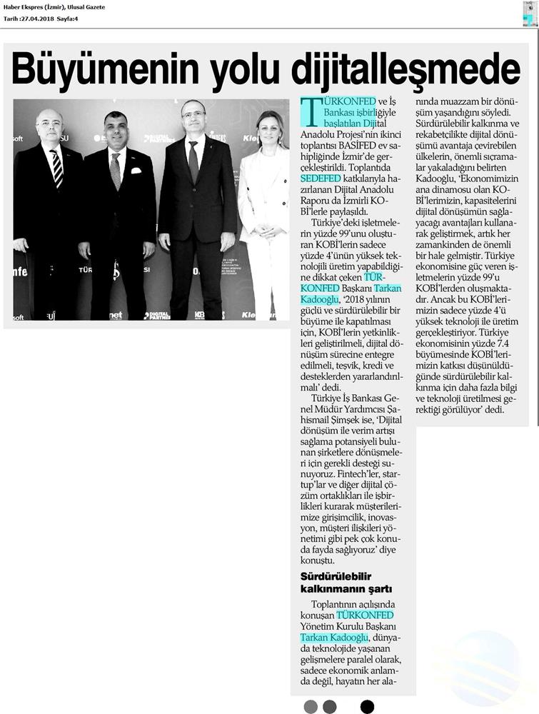 Dijital Anadolu Toplantısı Medya Yansimalari 25 Nisan 2018 Izmir - 31