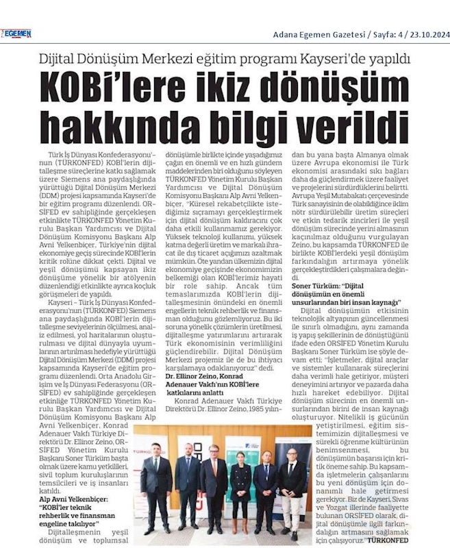 Dijital Dönüşüm Merkezi 22 Ekim 2024 Kayseri - 5