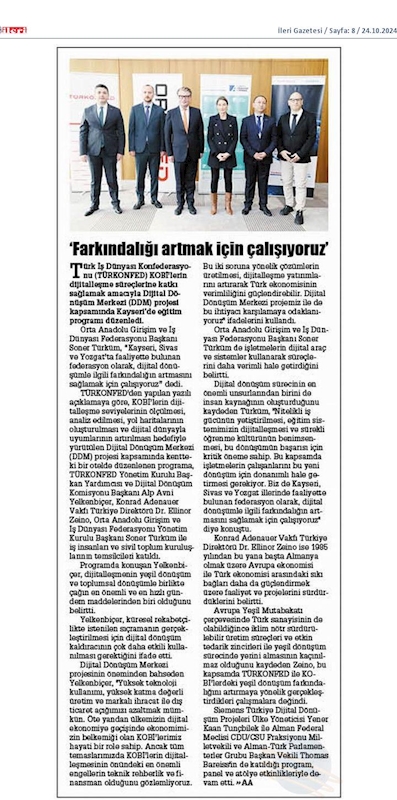 Dijital Dönüşüm Merkezi 22 Ekim 2024 Kayseri - 8