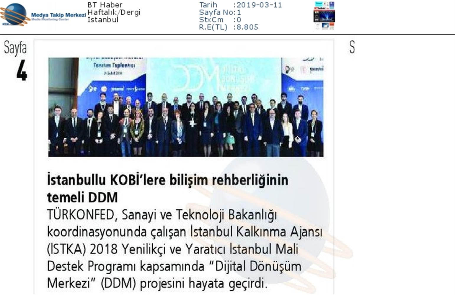 Dijital Dönüşüm Merkezi Tanitim Toplantısı Medya Yansimalari 26 Subat 2019 Istanbul - 22