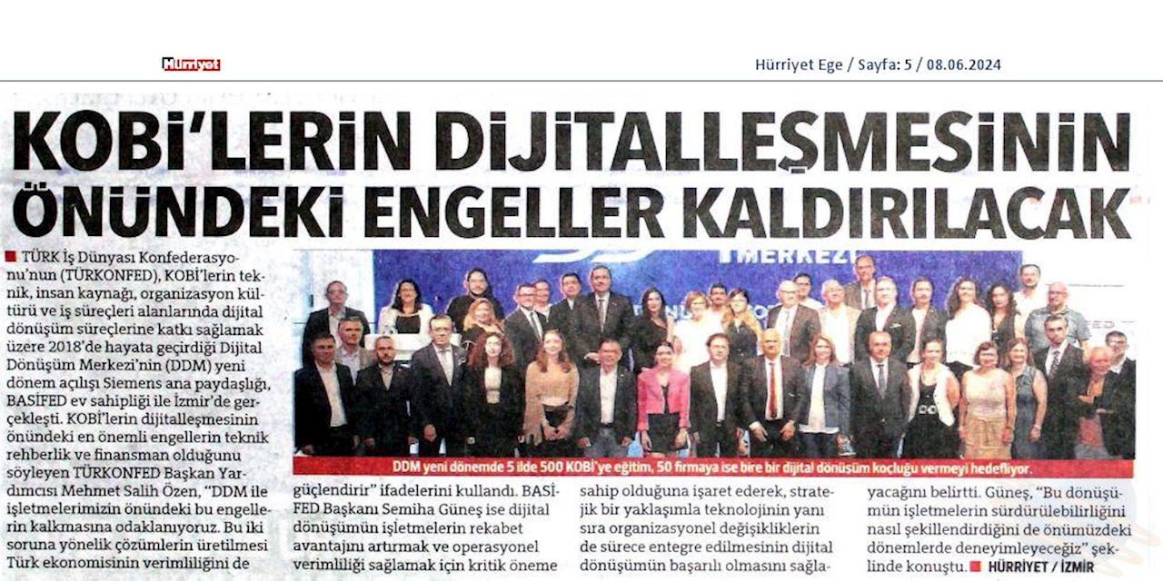 Dijital Dönüşüm Merkezi Yeni Donem Lansmani 05 Haziran 2024 Izmir - 12