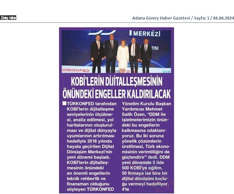 Dijital Dönüşüm Merkezi Yeni Donem Lansmani 05 Haziran 2024 Izmir - 19