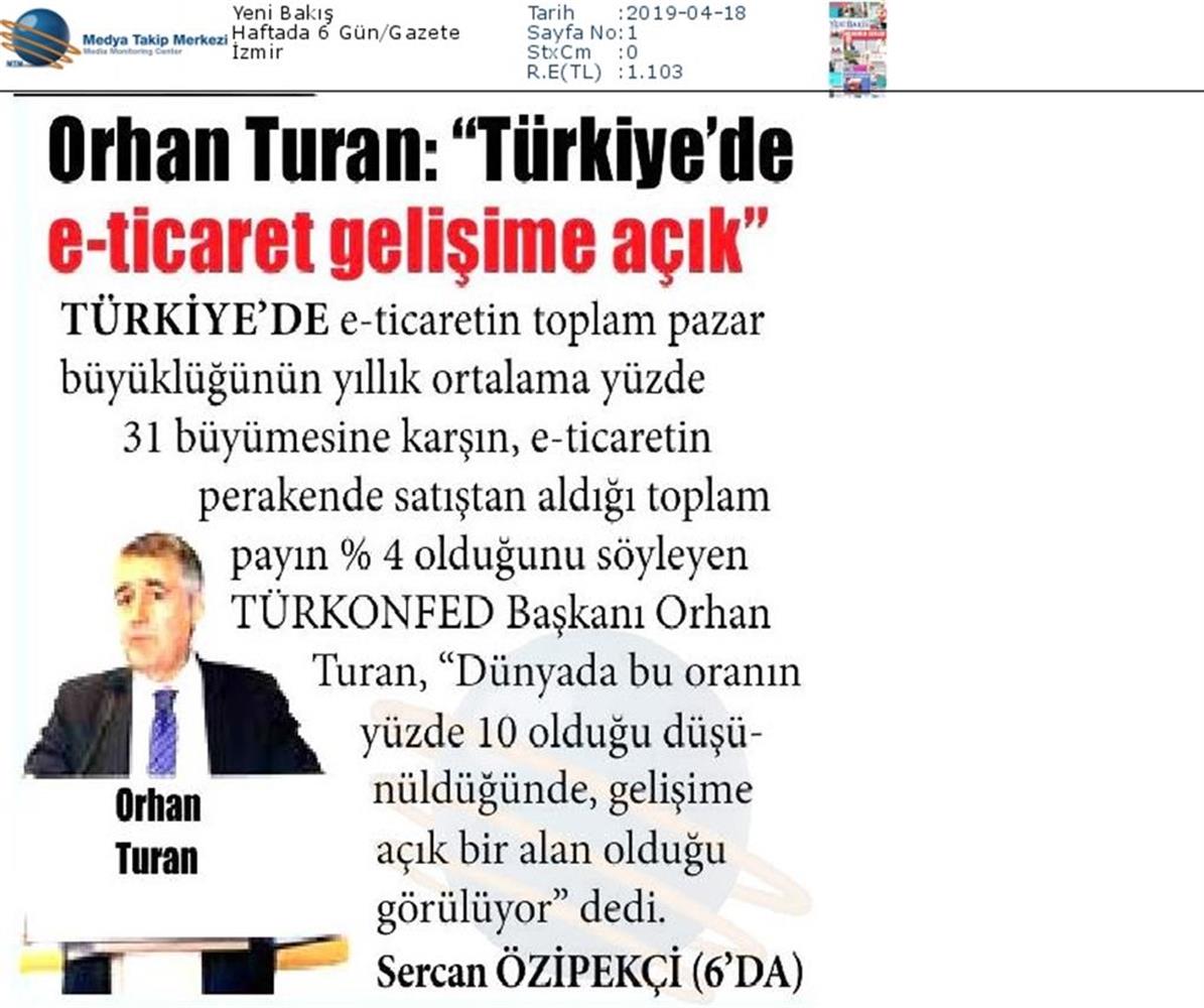 Dijital Ticaret Zirvesi Medya Yansimalari 16 Nisan 2019 Izmir - 5