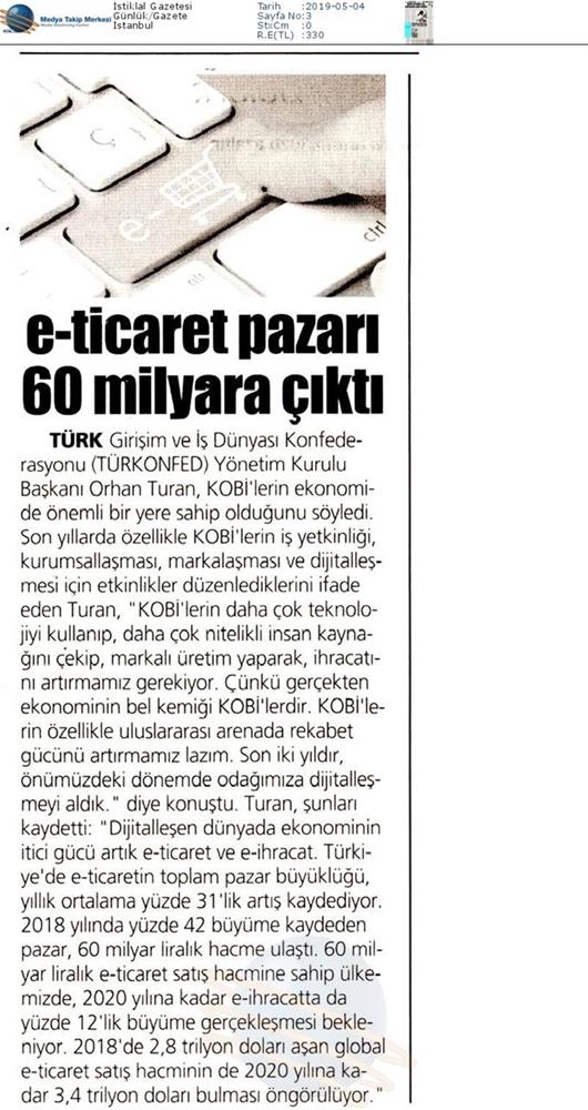 Dijital Ticaret Zirvesi Medya Yansimalari 2 Mayis 2019 Gaziantep - 17
