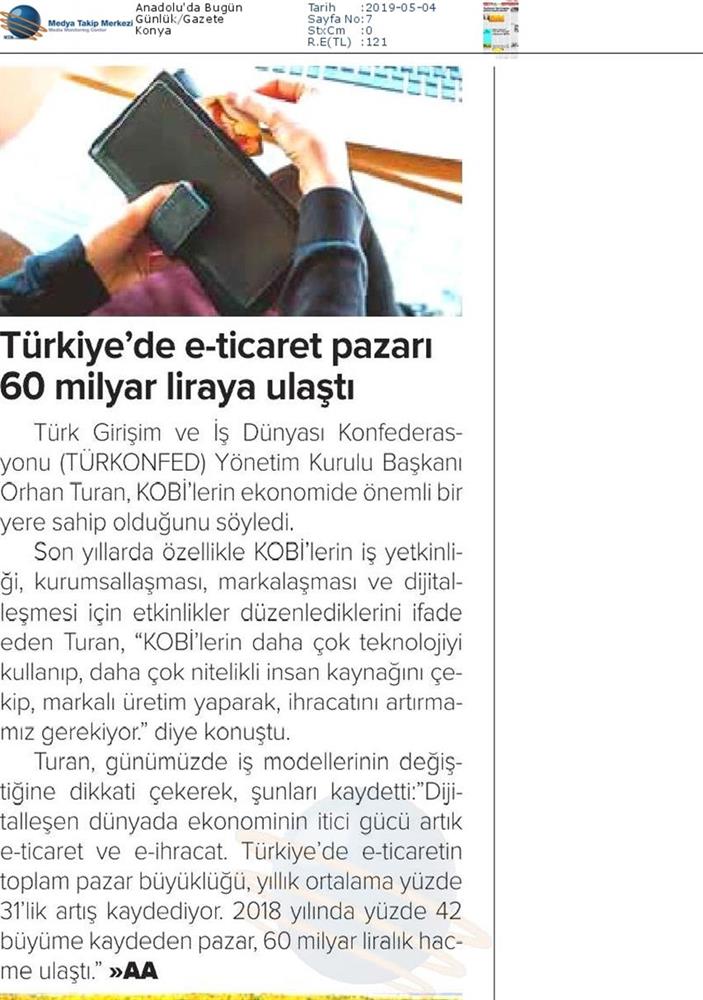 Dijital Ticaret Zirvesi Medya Yansimalari 2 Mayis 2019 Gaziantep - 26