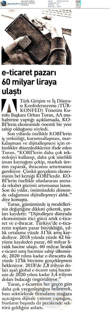 Dijital Ticaret Zirvesi Medya Yansimalari 2 Mayis 2019 Gaziantep - 37