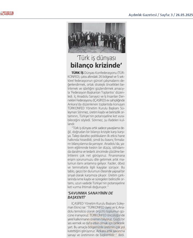 Federasyon Başkanlari Toplantısı 23 24 Mayis Ankara - 11
