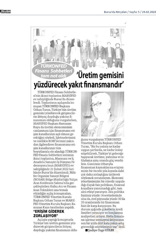 Finans Sohbetleri 21 Subat 2022 Bursa - 10
