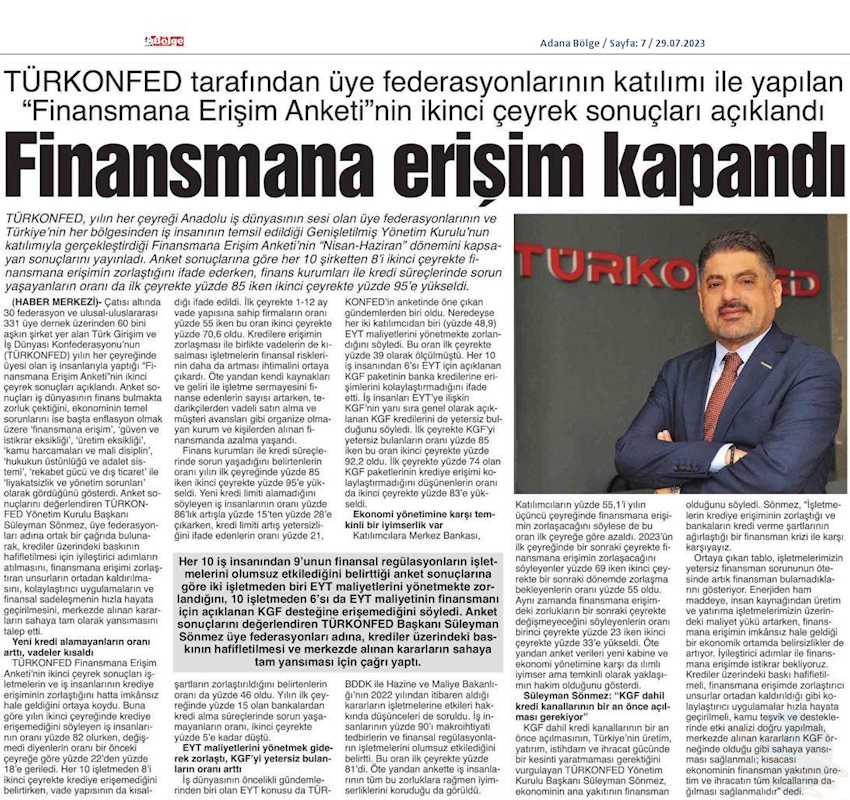 Finansmana Erisim Anketi Basin Aciklamasi 28072023 - 12