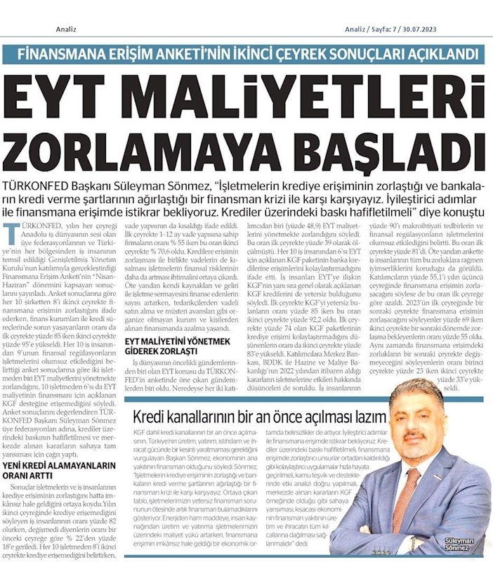 Finansmana Erisim Anketi Basin Aciklamasi 28072023 - 27