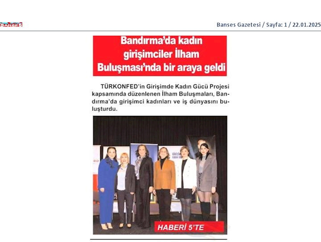 Girişimde Kadin Gucu 16 Ocak 2025 Bandirma - 11