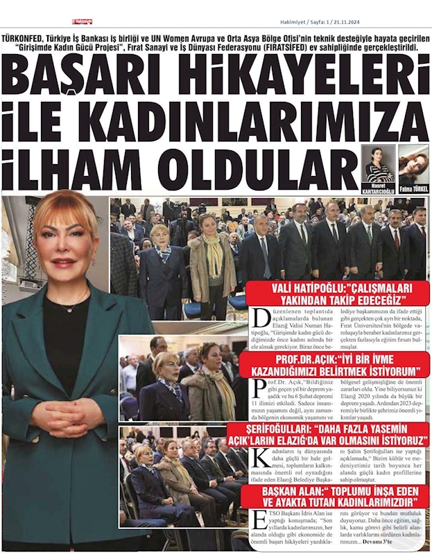 Girişimde Kadin Gucu 20 Kasim 2024 Elazig - 12