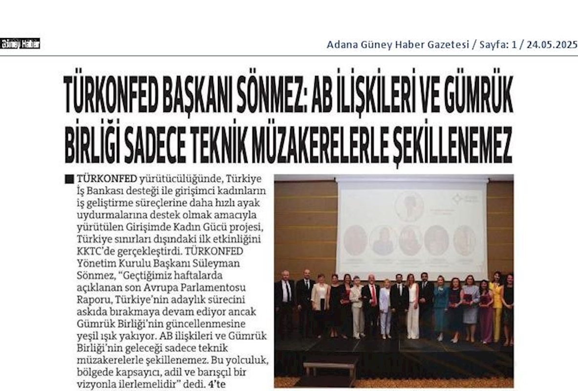 Girişimde Kadin Gucu 21 Mayis 2025 Kktc - 3