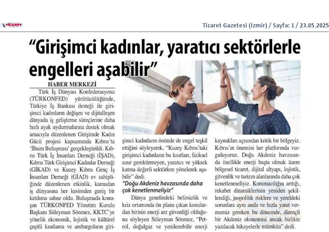 Girişimde Kadin Gucu 21 Mayis 2025 Kktc - 13