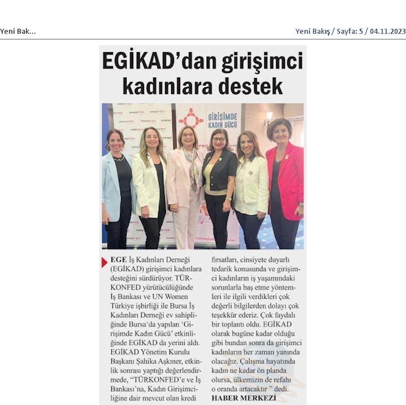 Girişimde Kadin Gucu 31 Ekim 2023 Bursa - 8