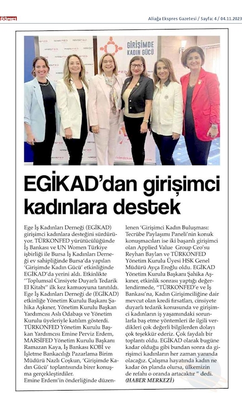 Girişimde Kadin Gucu 31 Ekim 2023 Bursa - 15
