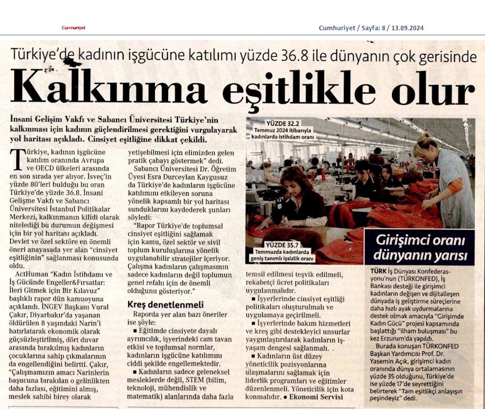 Girişimde Kadin Gucu 11 Eylul 2024 Erzurum - 1