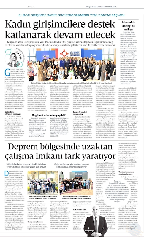 Girişimde Kadin Gucu 2024 Lansmani 30 Nisan 2024 Istanbul - 15