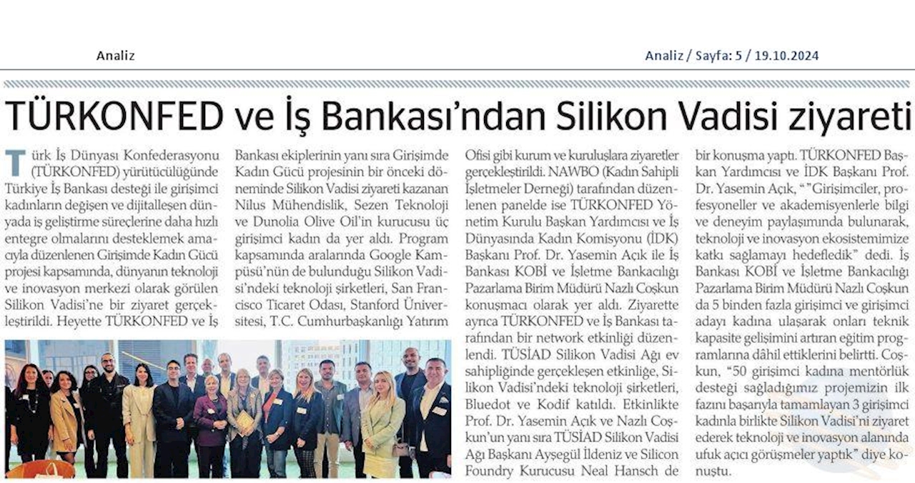 Girişimde Kadin Gucu Silikon Vadisi Ziyareti 5 Ekim 2024 Abd - 10