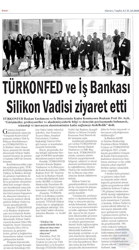 Girişimde Kadin Gucu Silikon Vadisi Ziyareti 5 Ekim 2024 Abd - 14