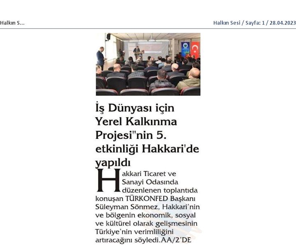 Is Dunyasi Icin Yerel Kalkinma Egitimi 2023 - 17