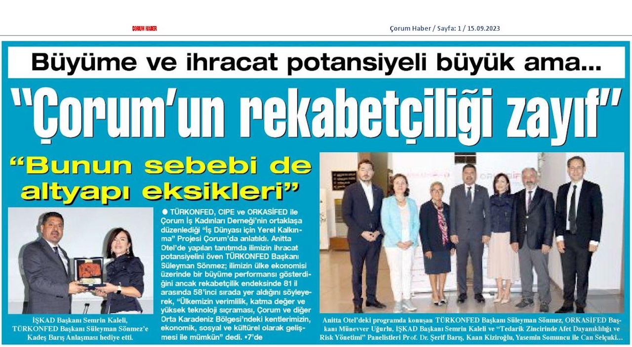 Is Dunyasi Icin Yerel Kalkinma Egitimi 2023 - 24