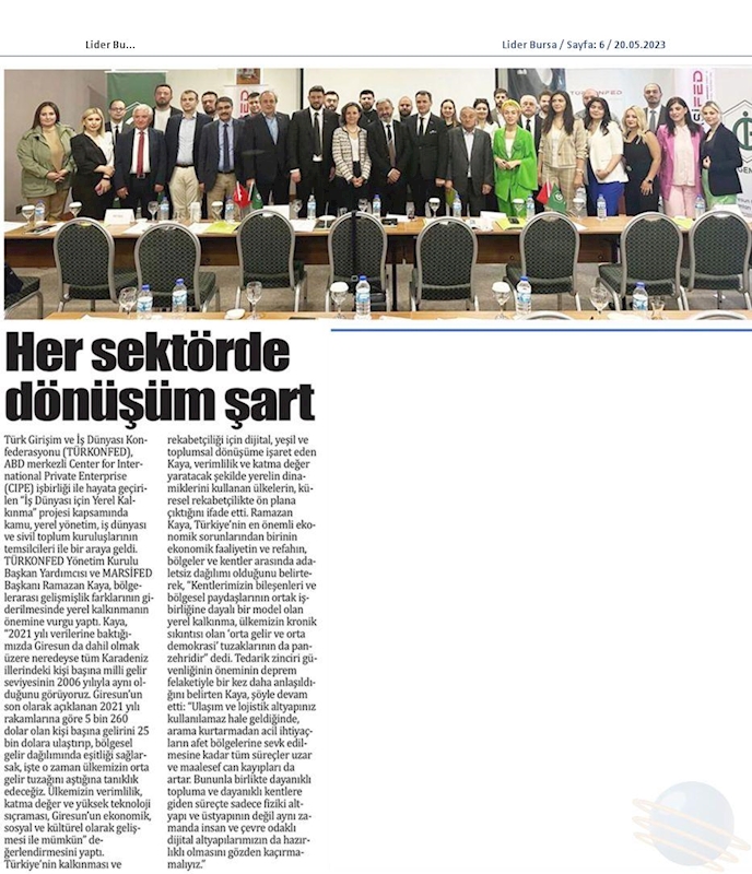 Is Dunyasi Icin Yerel Kalkinma Egitimi 2023 - 33
