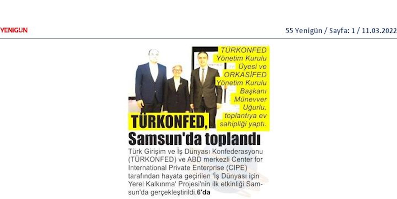 Is Dunyasi Icin Yerel Kalkinma Projesi - 2
