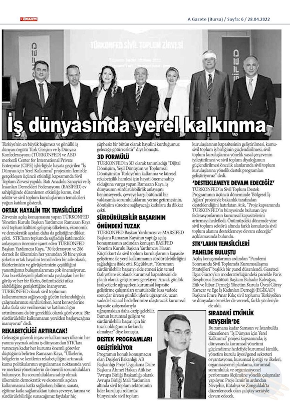 Is Dunyasi Icin Yerel Kalkinma Projesi - 3