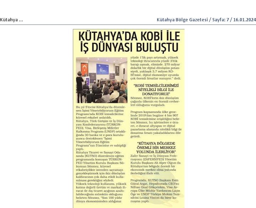 Isimi Yonetebiliyorum Egitimi 11 Ocak 2024 Kutahya - 14