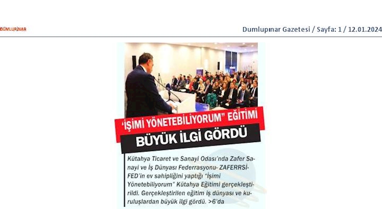 Isimi Yonetebiliyorum Egitimi 11 Ocak 2024 Kutahya - 22