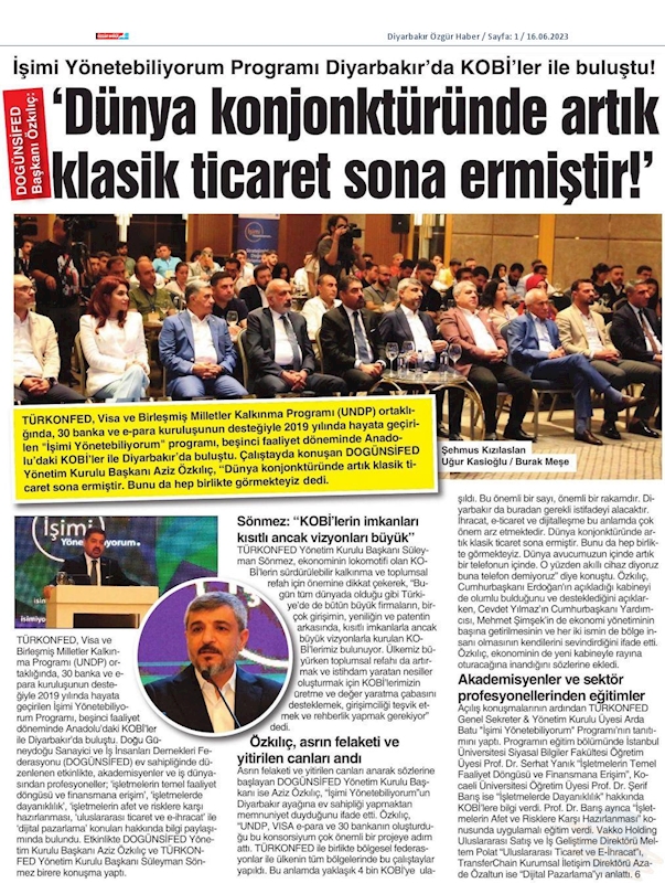 Isimi Yonetebiliyorum Egitimi 15 Haziran 2023 Diyarbakir - 13