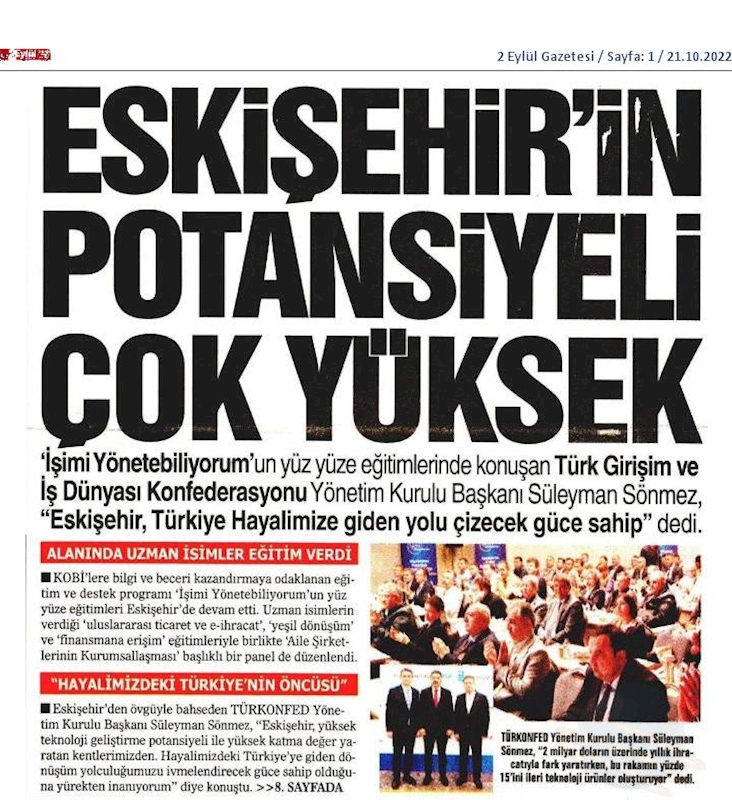 Isimi Yonetebiliyorum Egitimi 20 Ekim 2022 Eskisehir - 8