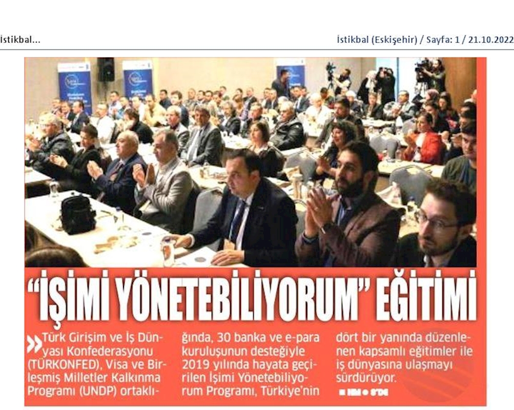 Isimi Yonetebiliyorum Egitimi 20 Ekim 2022 Eskisehir - 12