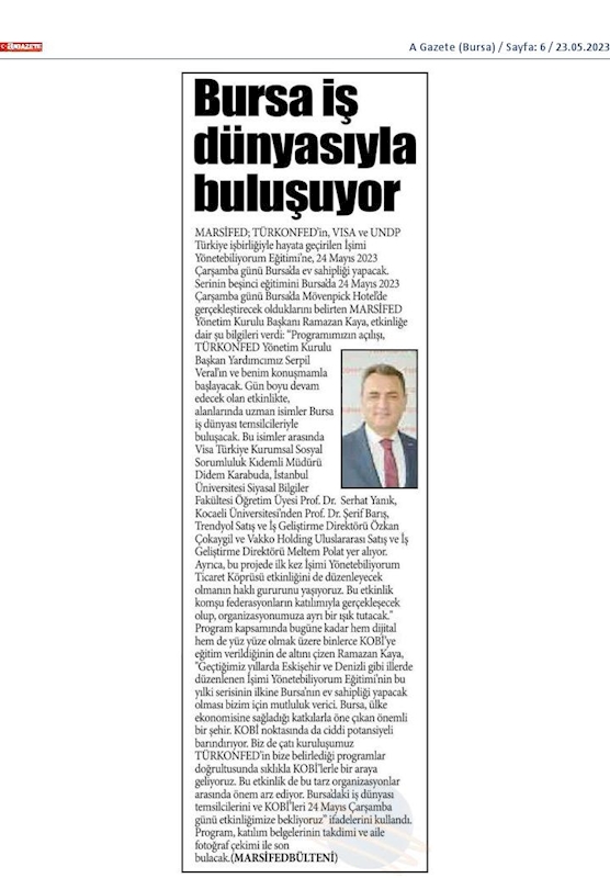 Isimi Yonetebiliyorum Egitimi 24 Mayis 2023 Bursa - 8