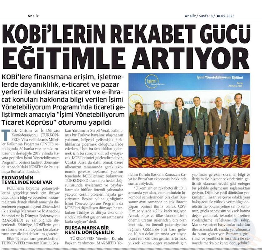 Isimi Yonetebiliyorum Egitimi 24 Mayis 2023 Bursa - 10