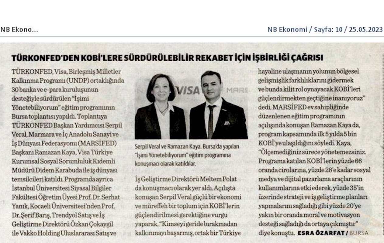 Isimi Yonetebiliyorum Egitimi 24 Mayis 2023 Bursa - 19