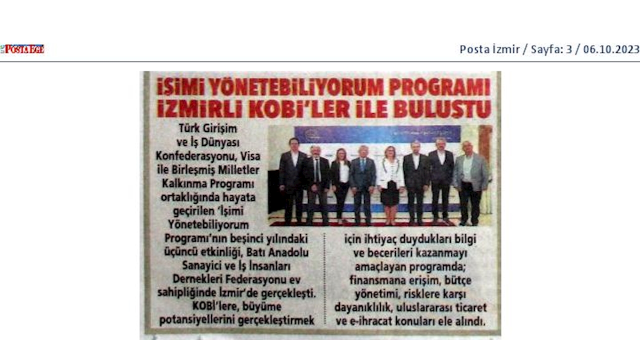 Isimi Yonetebiliyorum Egitimi 4 Ekim 2023 Izmir - 6