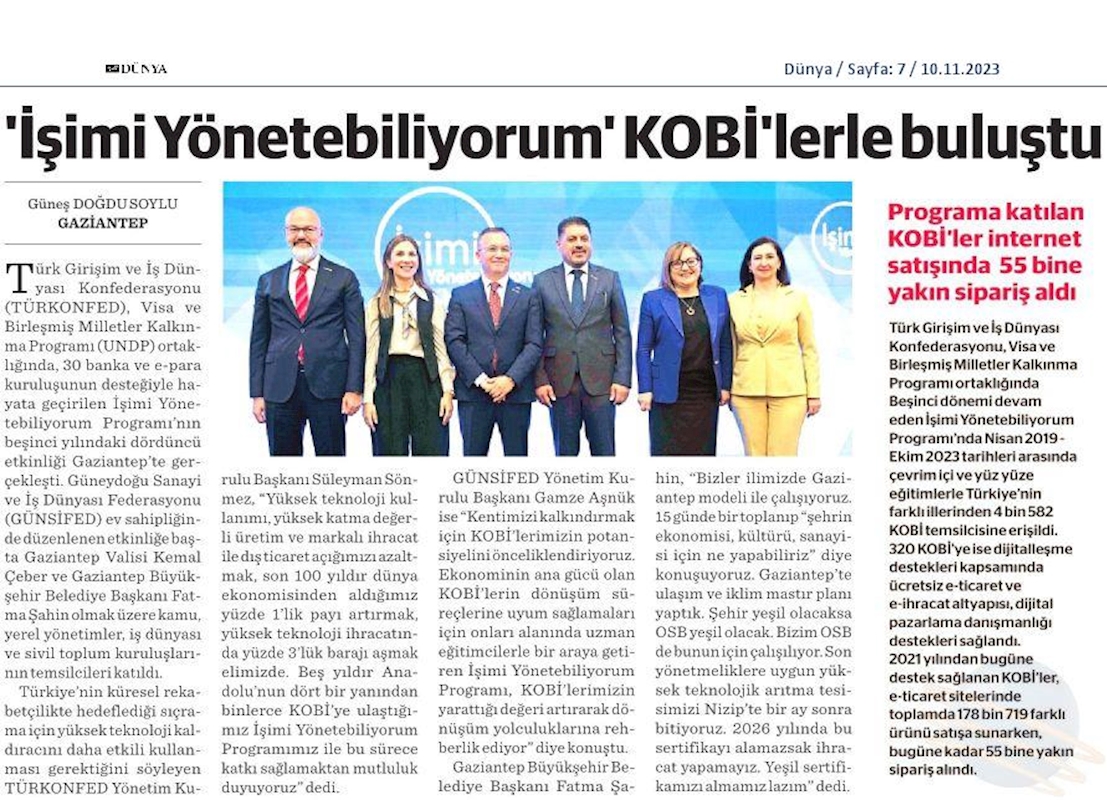 Isimi Yonetebiliyorum Egitimi 9 Kasim 2023 Gaziantep - 21