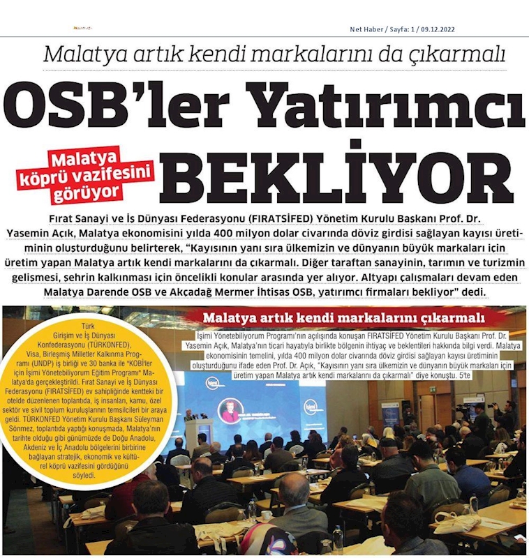 Isimi Yonetebiliyorum Egitimi 8 Aralik 2022 Malatya - 1