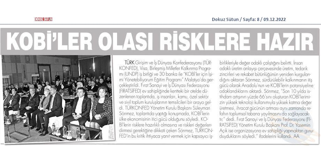 Isimi Yonetebiliyorum Egitimi 8 Aralik 2022 Malatya - 12