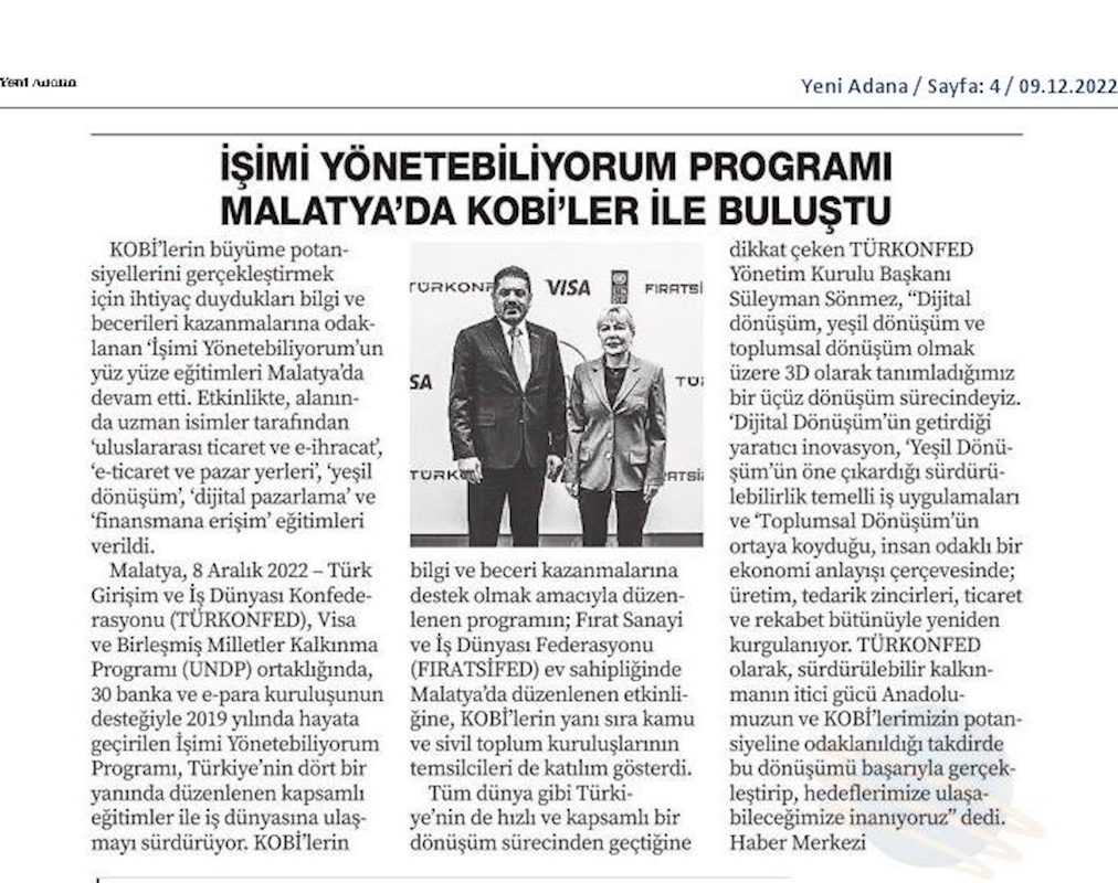 Isimi Yonetebiliyorum Egitimi 8 Aralik 2022 Malatya - 13