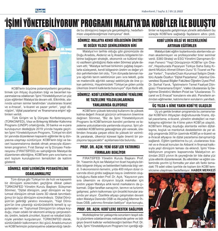 Isimi Yonetebiliyorum Egitimi 8 Aralik 2022 Malatya - 18