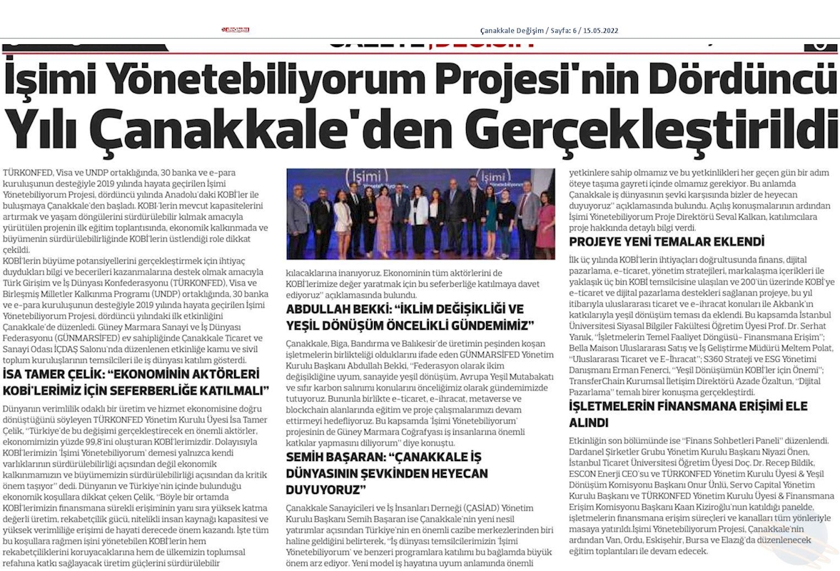 Isimi Yonetebiliyorum Projesi 12 Mayis 2022 Canakkale - 4