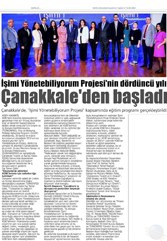Isimi Yonetebiliyorum Projesi 12 Mayis 2022 Canakkale - 10