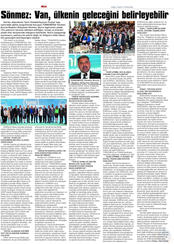Isimi Yonetebiliyorum Projesi 8 Haziran 2022 Van - 4