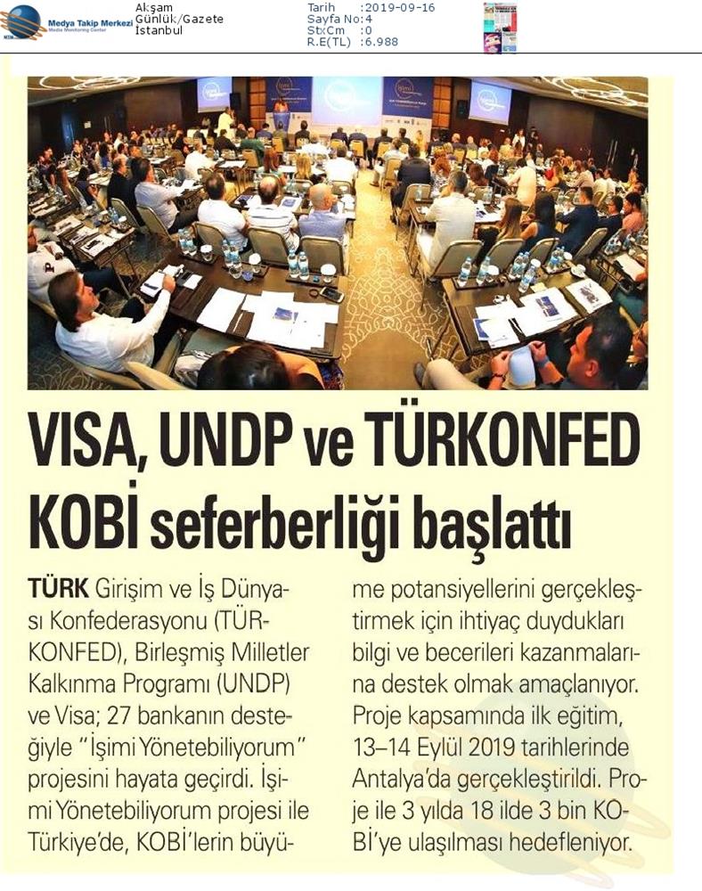 Isimi Yonetebiliyorum Projesi Medya Yansimalari 13 Eylul 2019 Antalya - 10